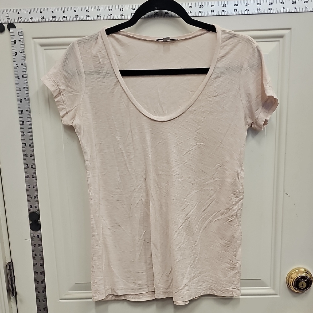James, Perse, Light, Pink, Short, Sleeve, Tee, Lightweight, Casual, Sleep, Cute